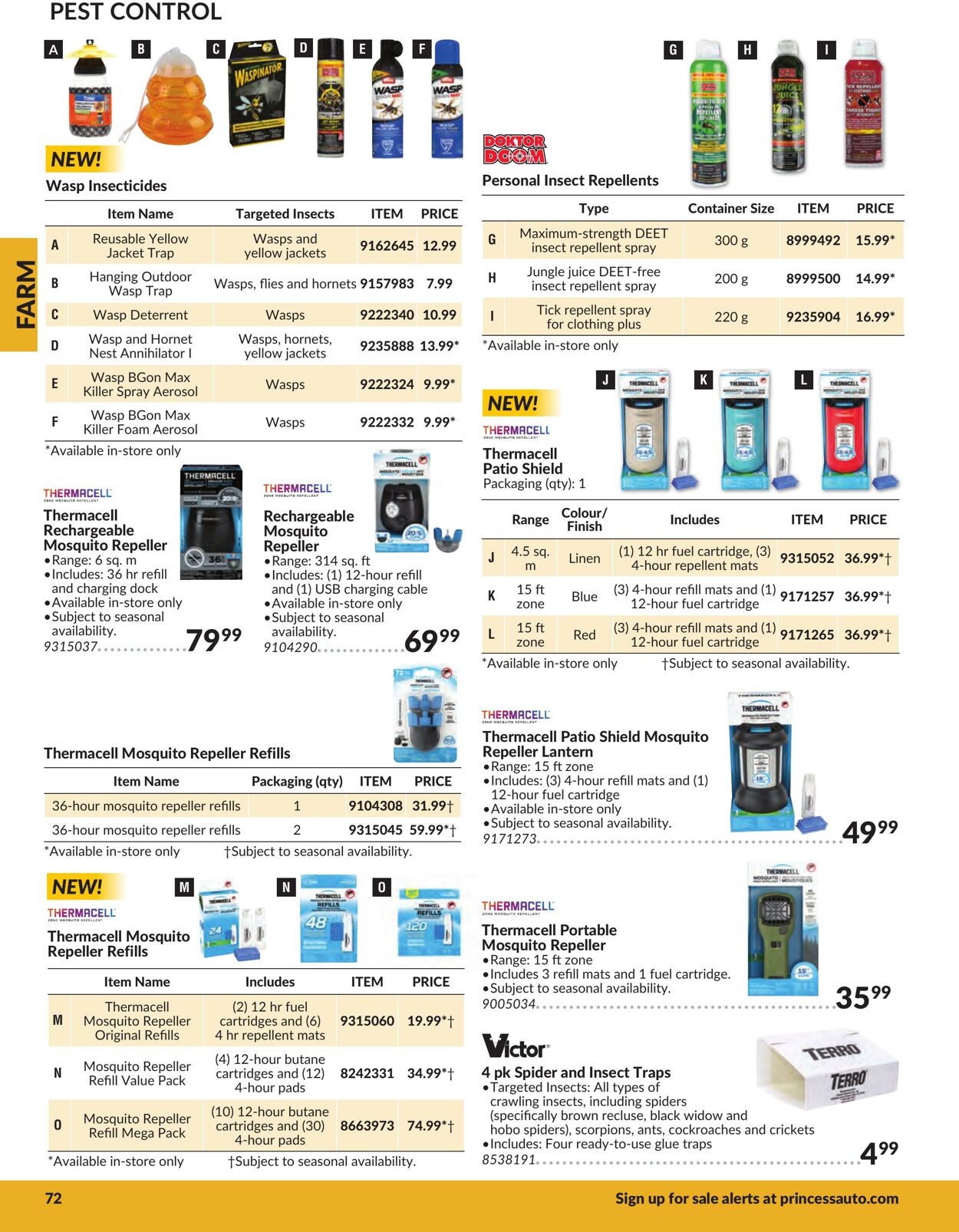 Flyer Princess Auto 18.04.2025 - 18.09.2025