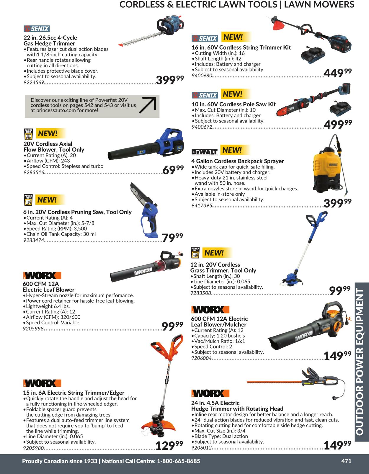 Flyer Princess Auto 18.04.2025 - 18.09.2025