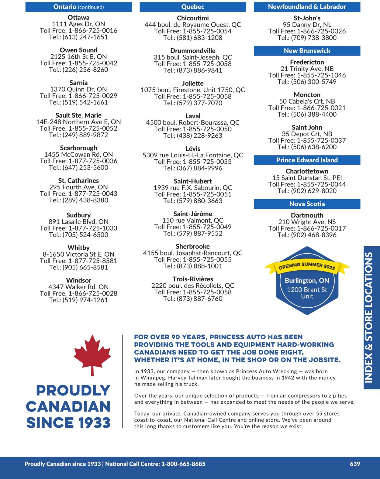 Flyer Princess Auto 18.04.2025 - 18.09.2025