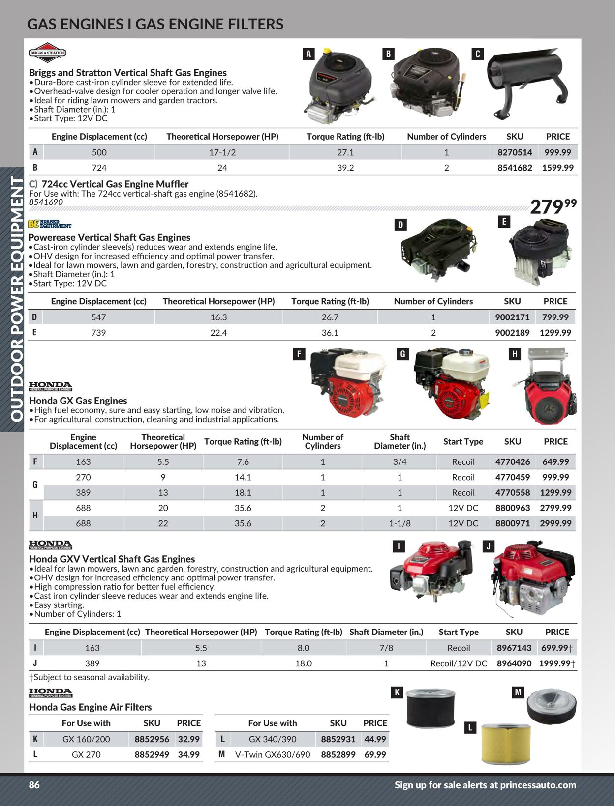 Flyer Princess Auto 25.04.2023 - 01.05.2024