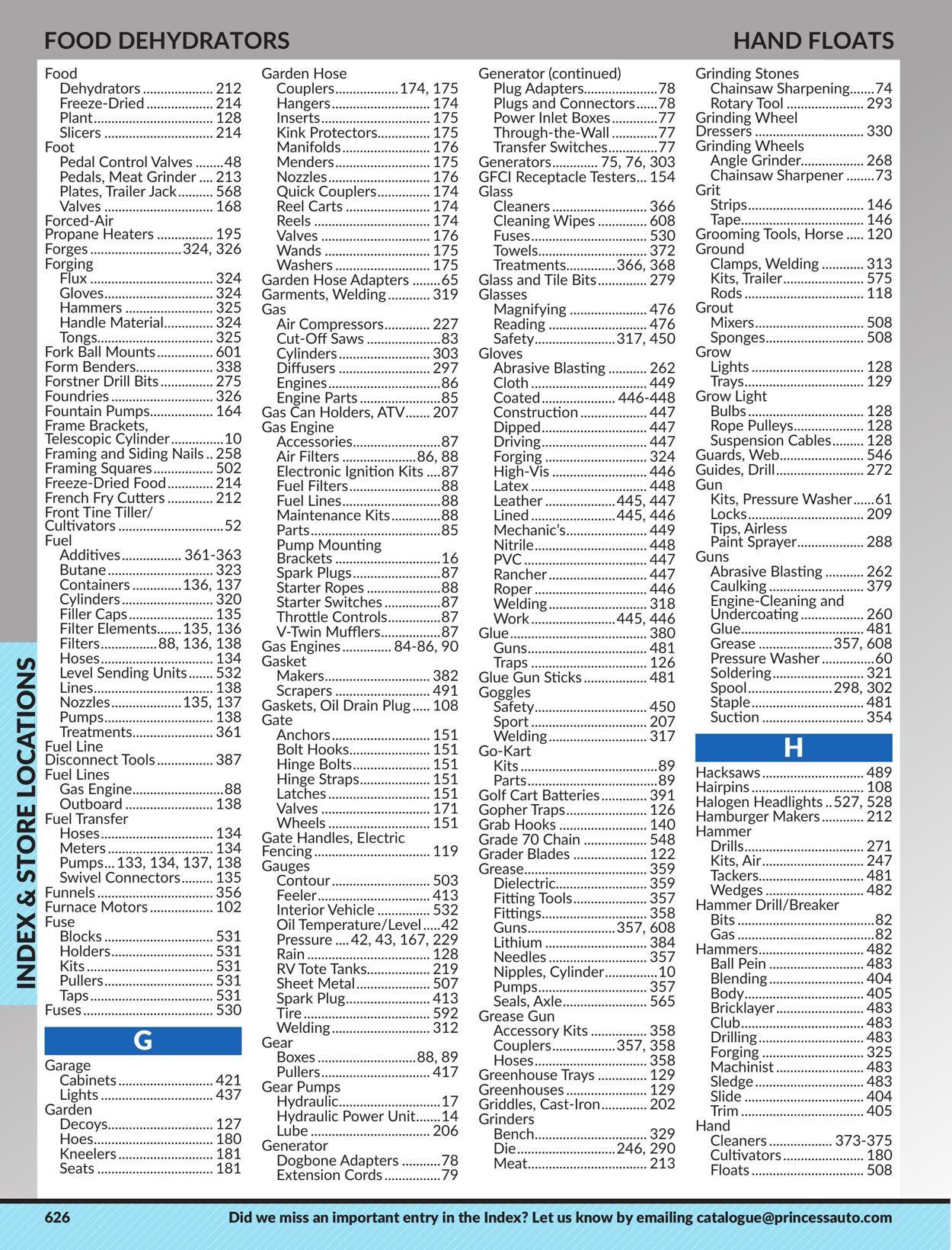 Flyer Princess Auto 25.04.2023 - 01.05.2024