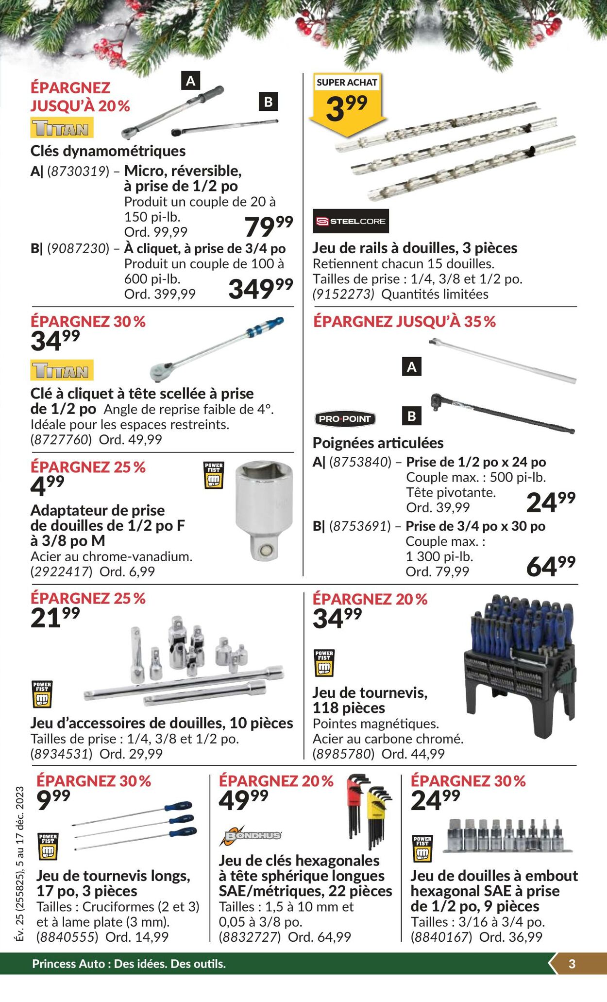 Flyer Princess Auto 05.12.2023 - 17.12.2023