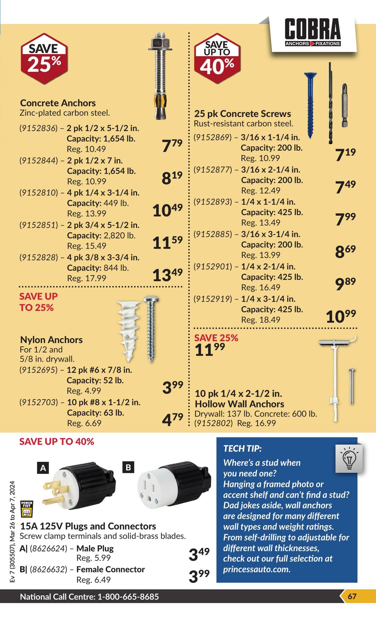 Flyer Princess Auto 26.03.2024 - 07.04.2024