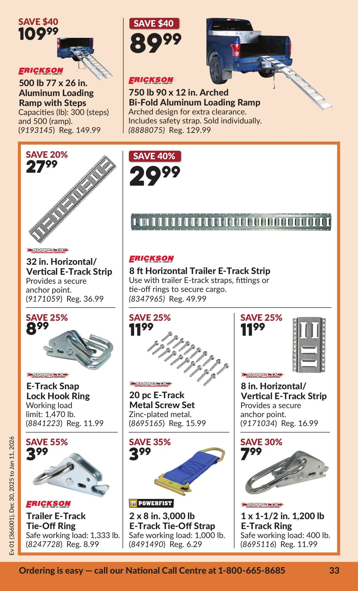 Flyer Princess Auto 30.12.2025 - 11.01.2026