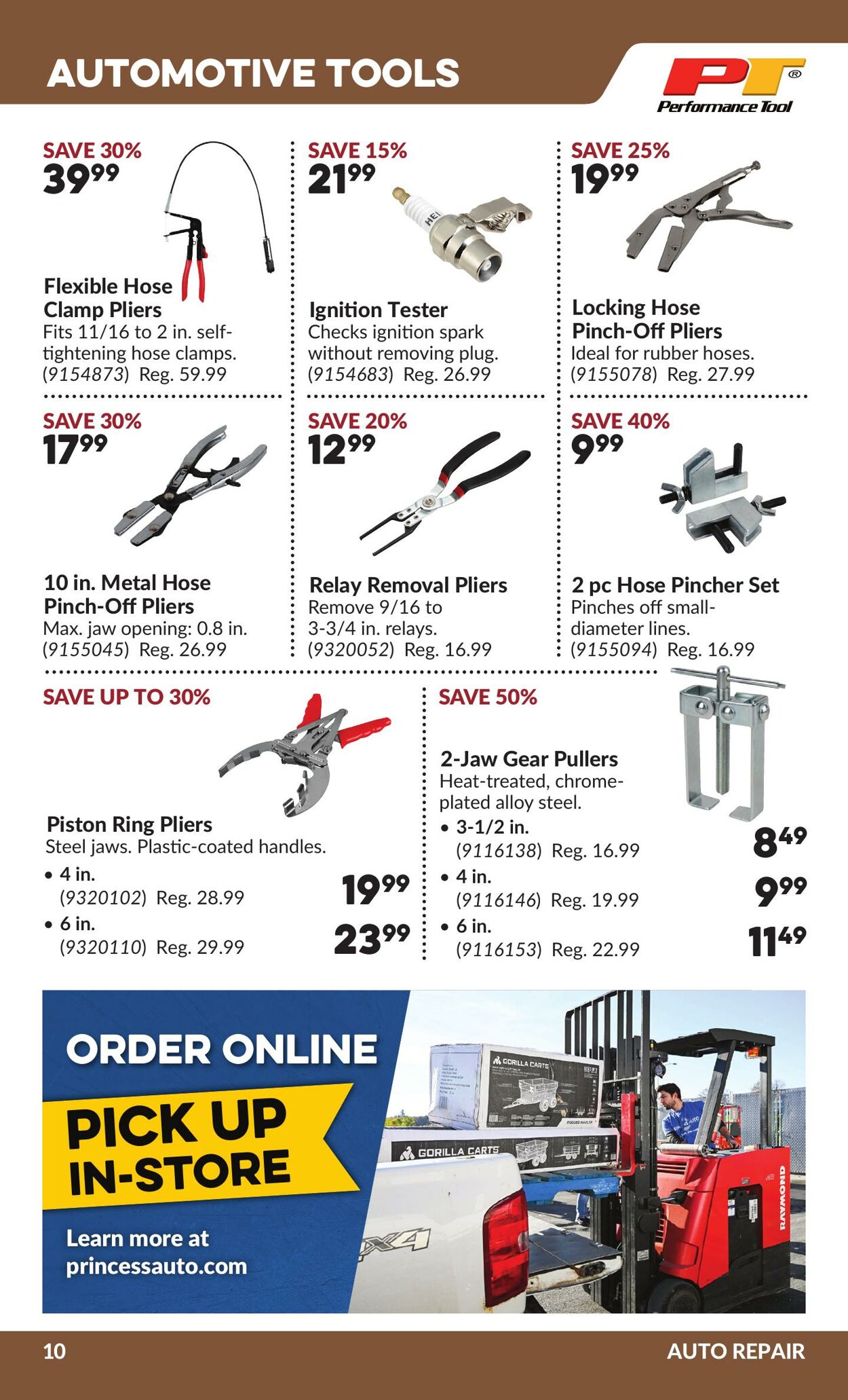 Flyer Princess Auto 30.12.2025 - 11.01.2026