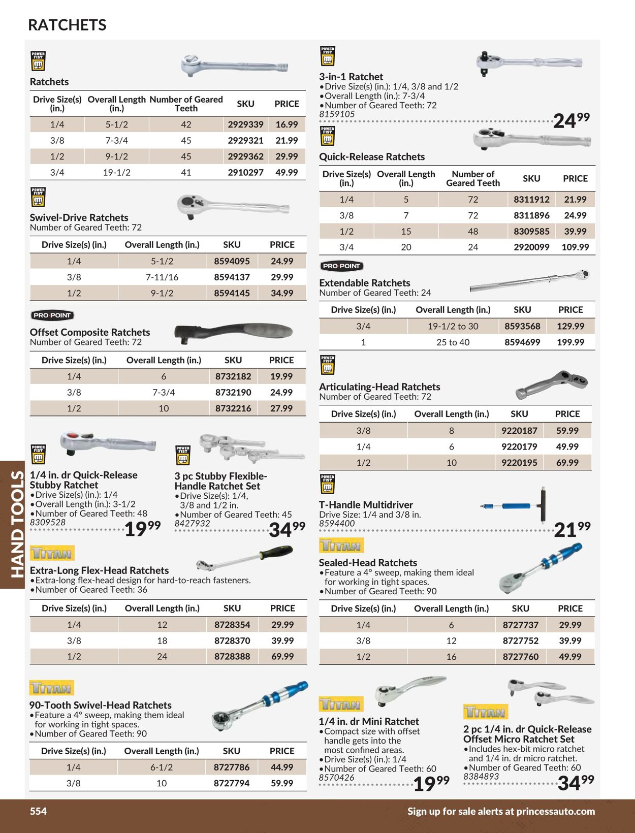 Flyer Princess Auto 01.01.2024 - 31.12.2024