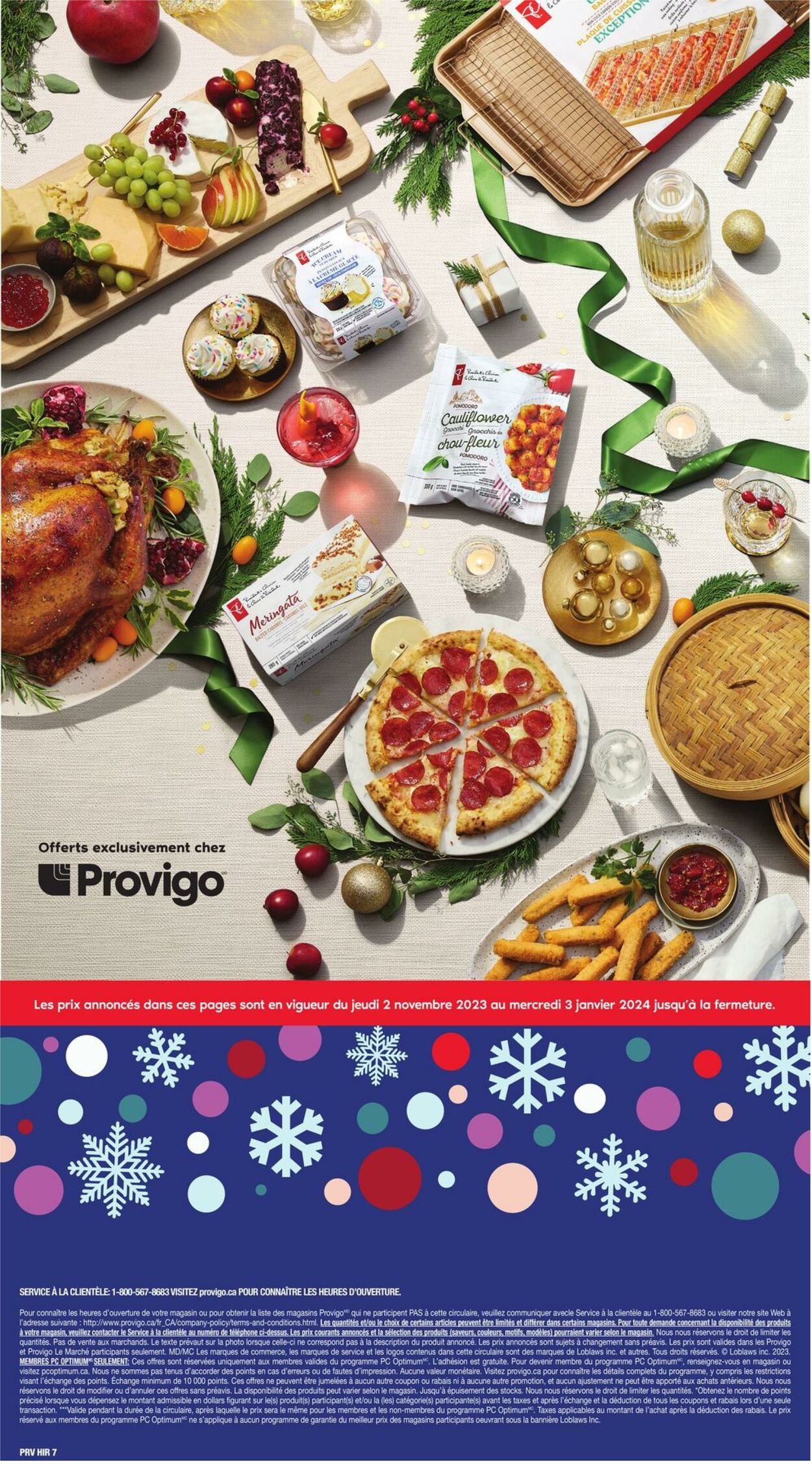 Flyer Provigo 02.11.2023 - 03.01.2024