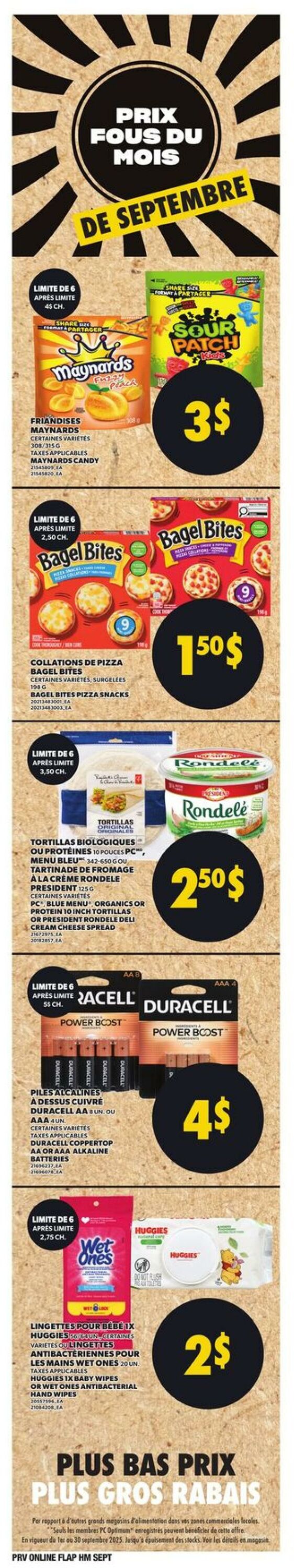 Flyer Provigo 11.09.2025 - 17.09.2025