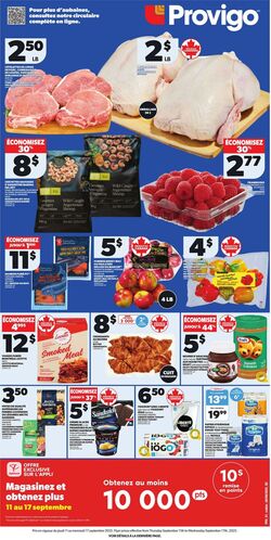 Flyer Provigo 11.09.2025 - 17.09.2025