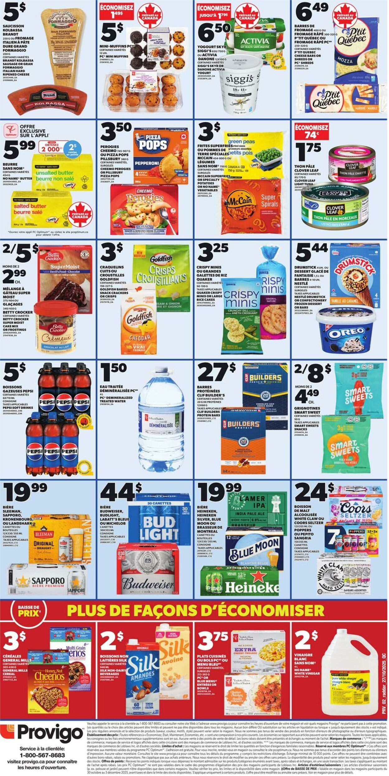 Flyer Provigo 30.10.2025 - 05.11.2025