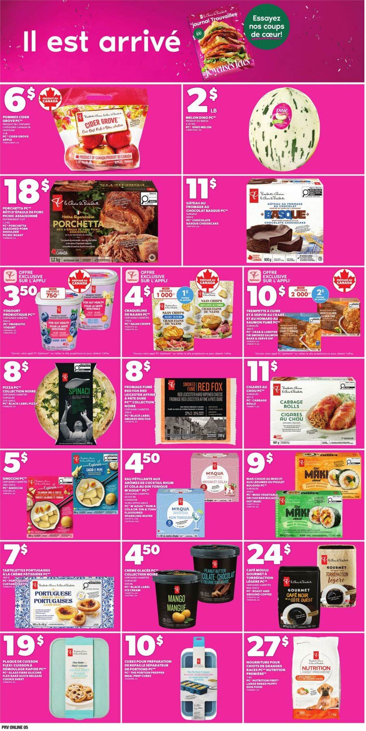 Flyer Provigo 30.10.2025 - 05.11.2025