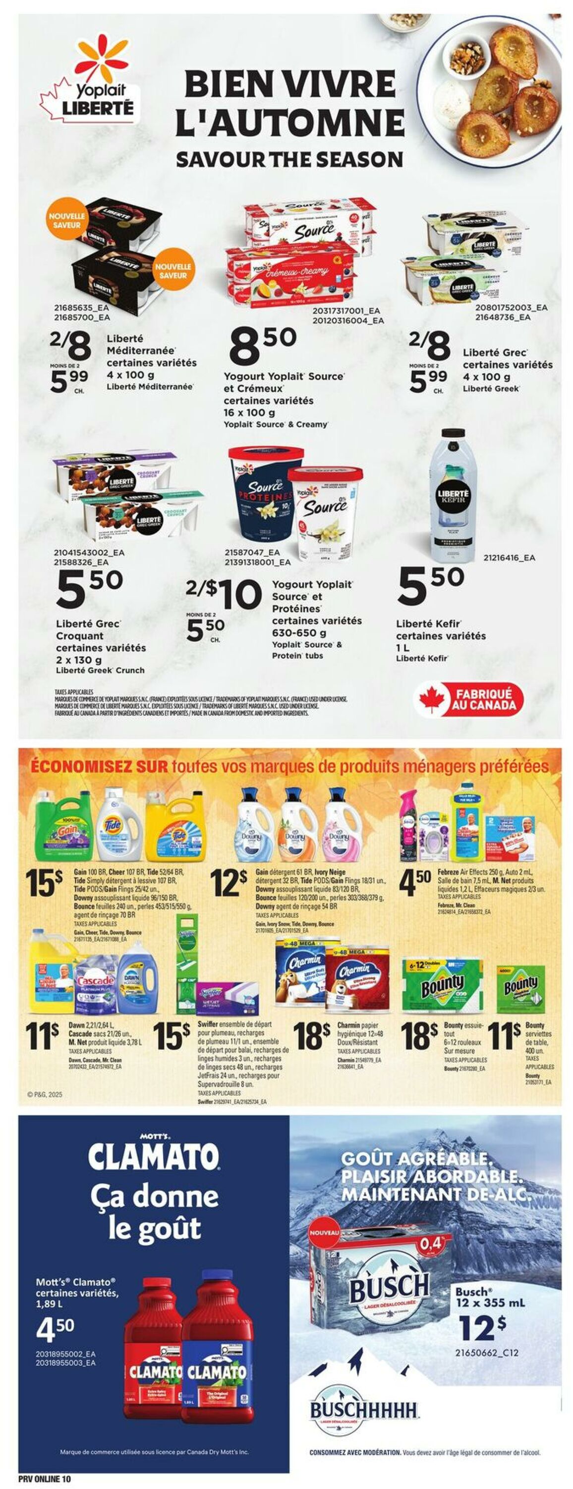Flyer Provigo 30.10.2025 - 05.11.2025