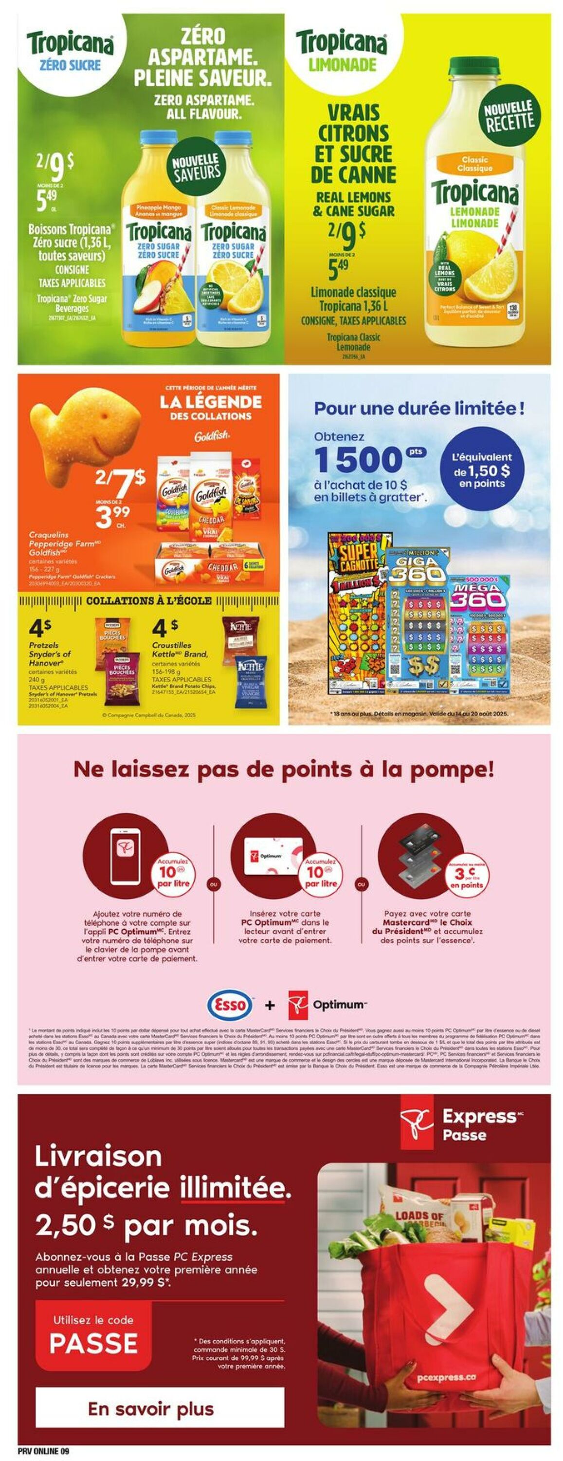 Flyer Provigo 07.08.2025 - 13.08.2025