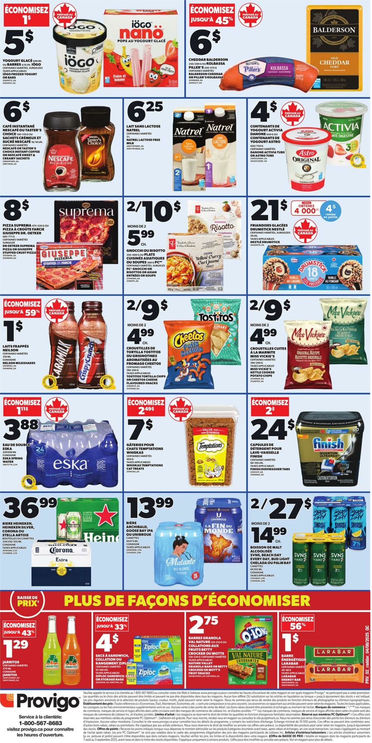 Flyer Provigo 07.08.2025 - 13.08.2025