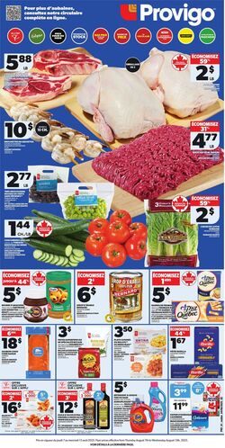 Flyer Provigo 07.08.2025 - 13.08.2025