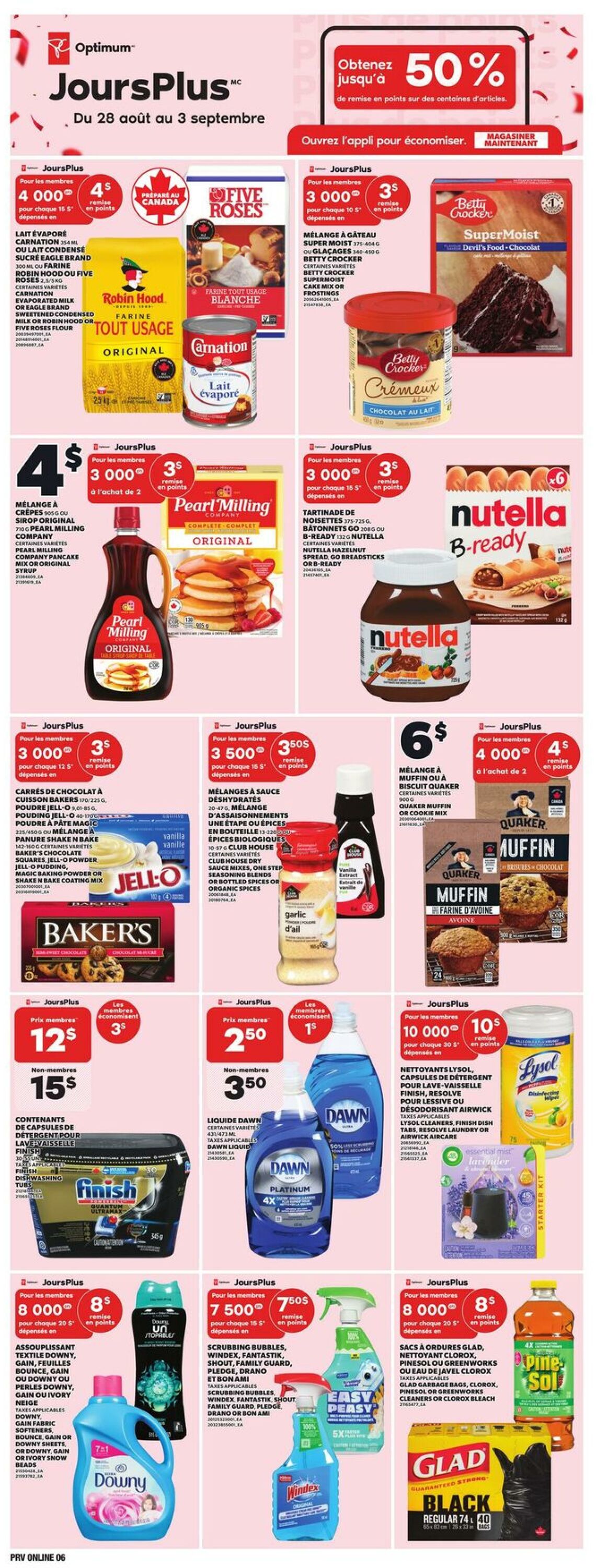 Flyer Provigo 28.08.2025 - 03.09.2025