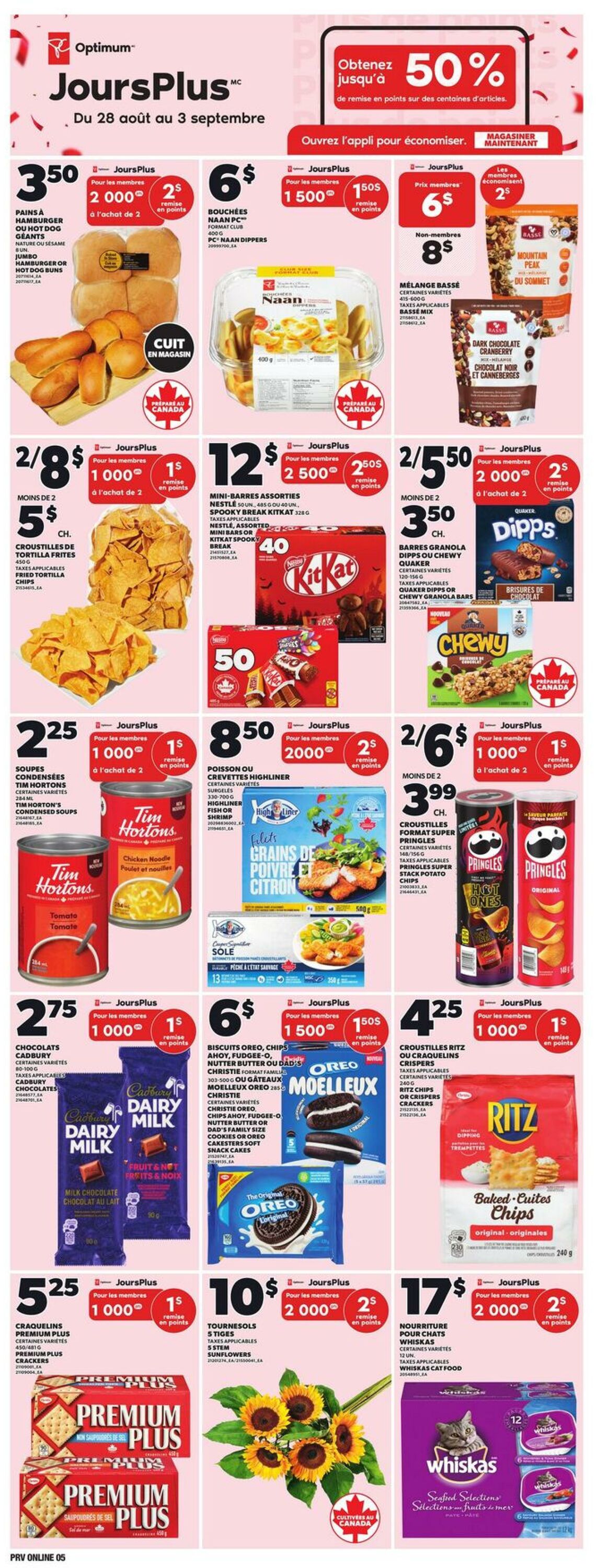 Flyer Provigo 28.08.2025 - 03.09.2025