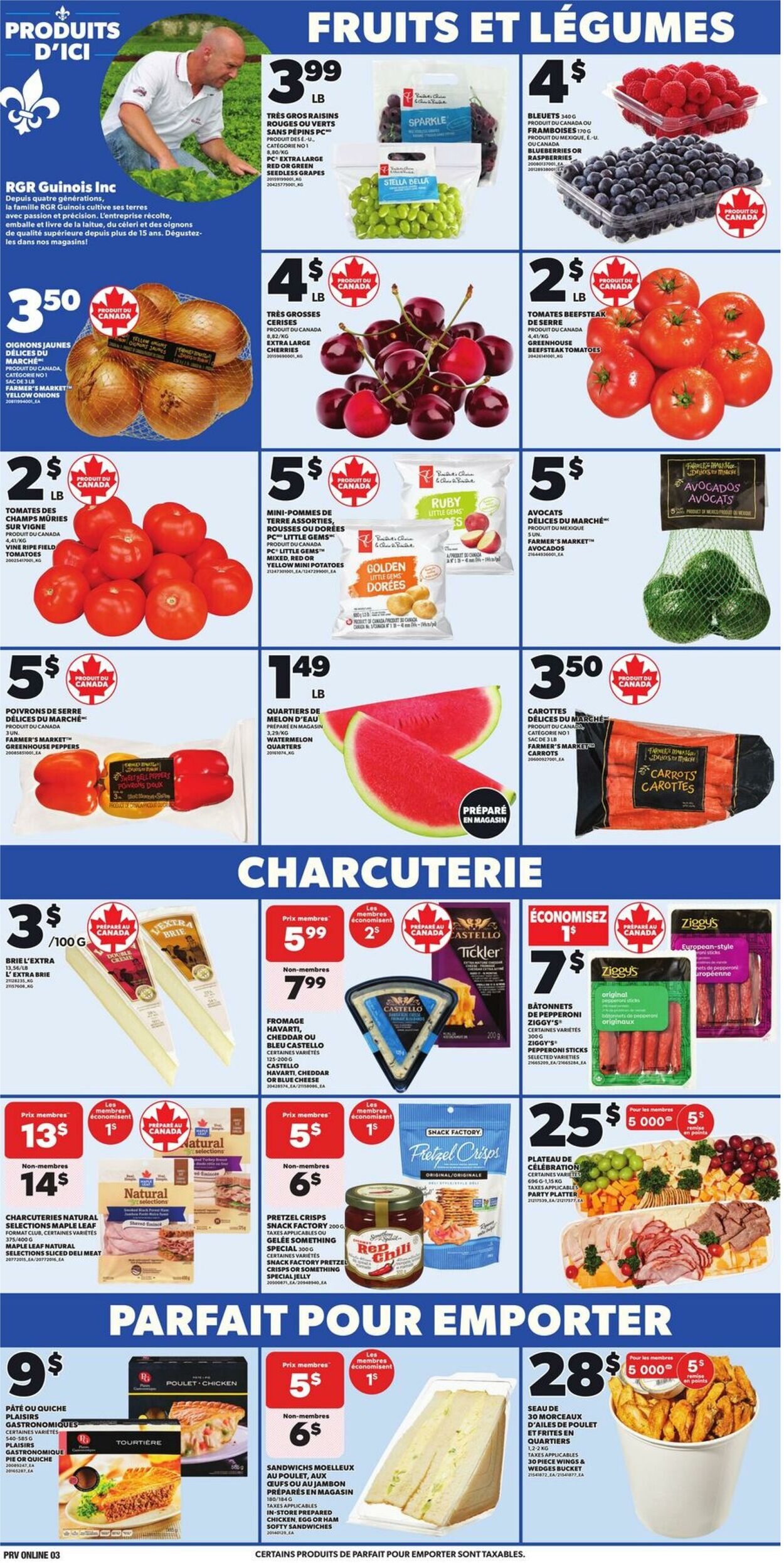Flyer Provigo 28.08.2025 - 03.09.2025