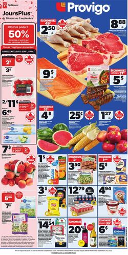 Flyer Provigo 28.08.2025 - 03.09.2025