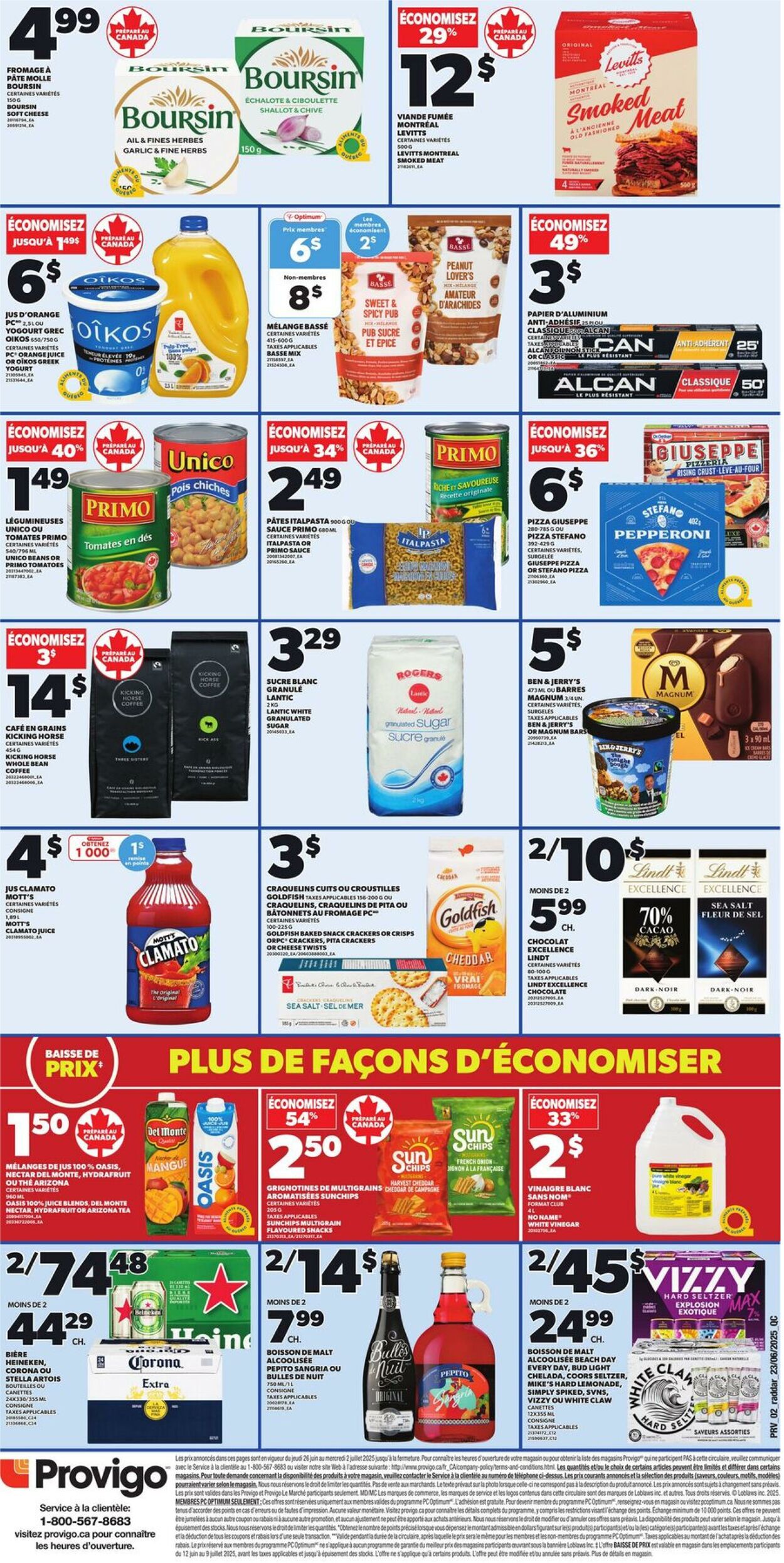 Flyer Provigo 26.06.2025 - 02.07.2025