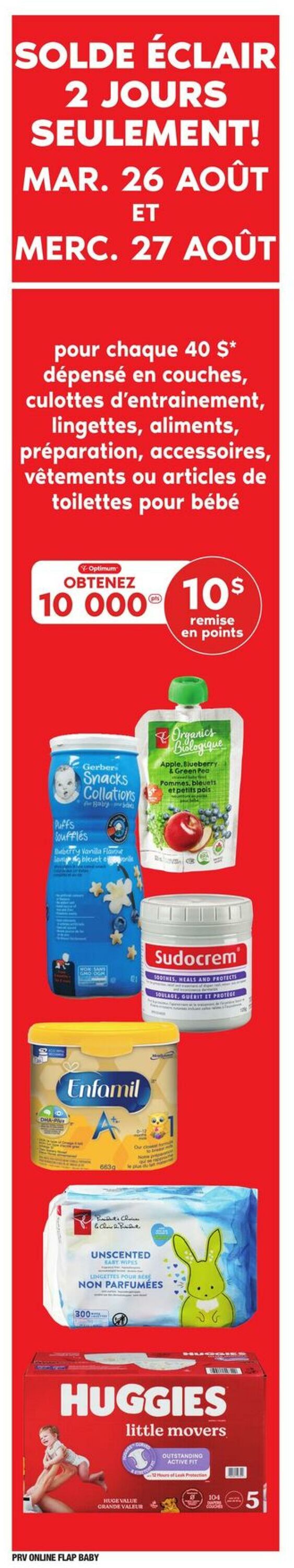 Flyer Provigo 21.08.2025 - 27.08.2025