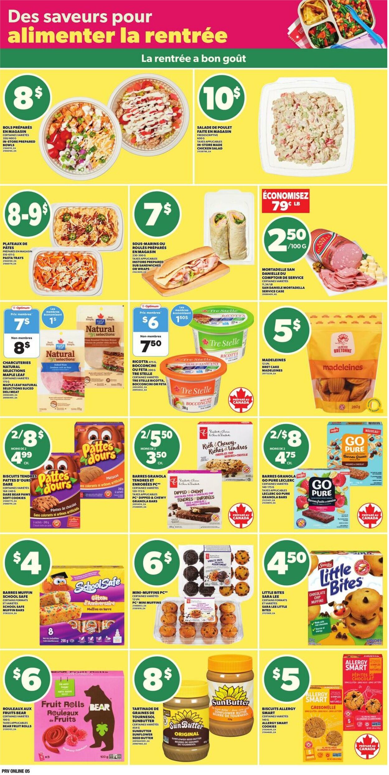 Flyer Provigo 21.08.2025 - 27.08.2025