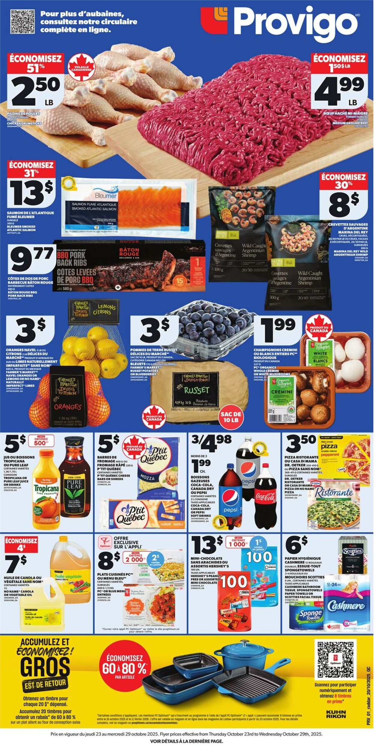 Flyer Provigo 23.10.2025 - 29.10.2025