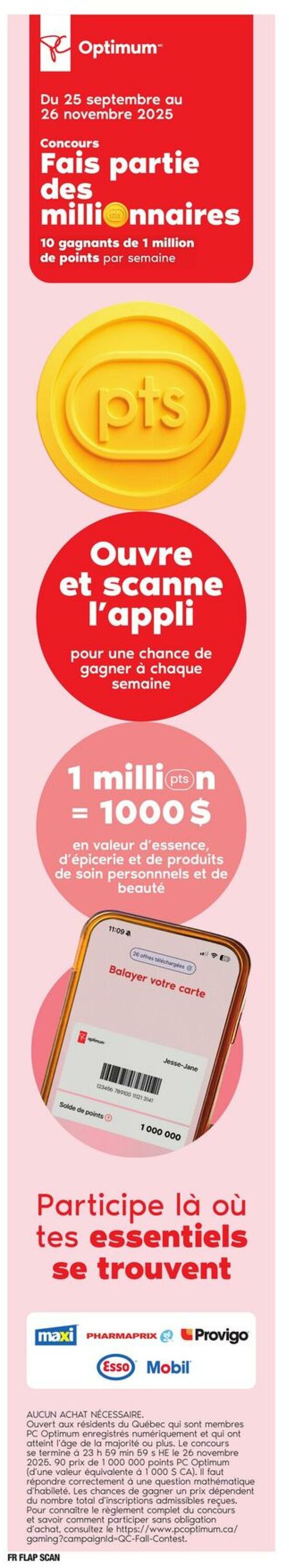 Flyer Provigo 23.10.2025 - 29.10.2025