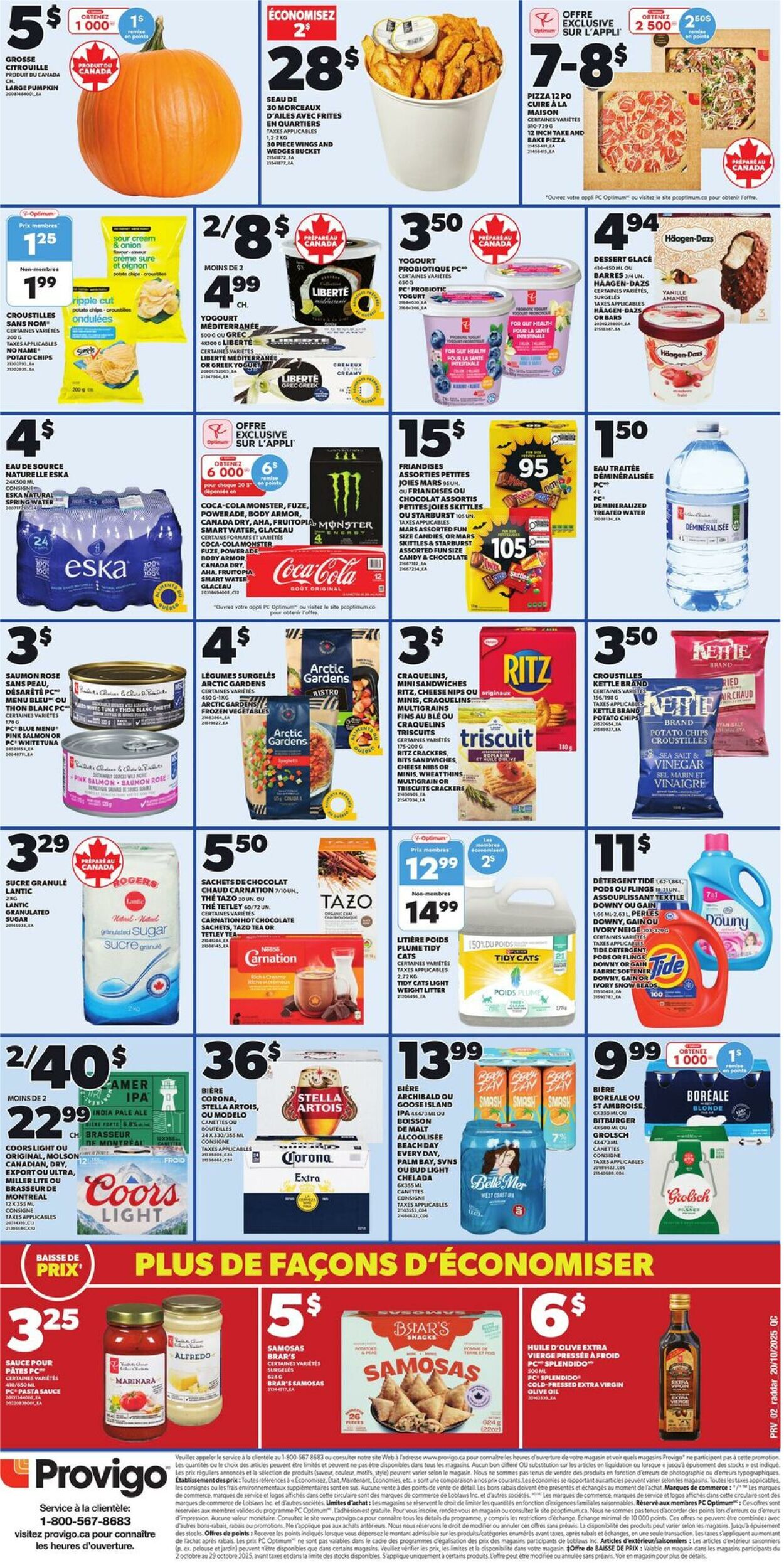 Flyer Provigo 23.10.2025 - 29.10.2025