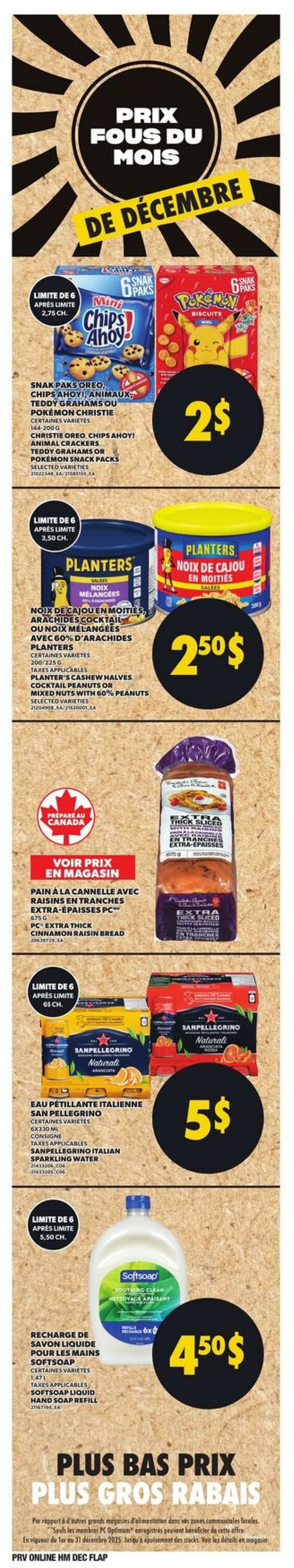 Flyer Provigo 25.12.2025 - 31.12.2025
