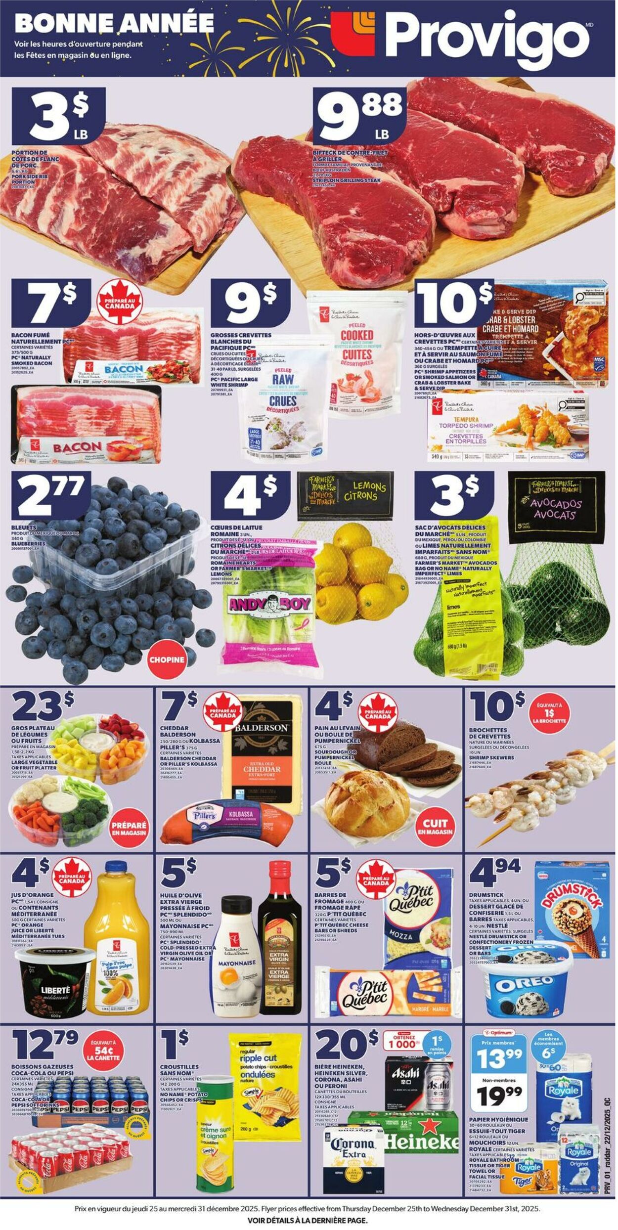 Flyer Provigo 25.12.2025 - 31.12.2025