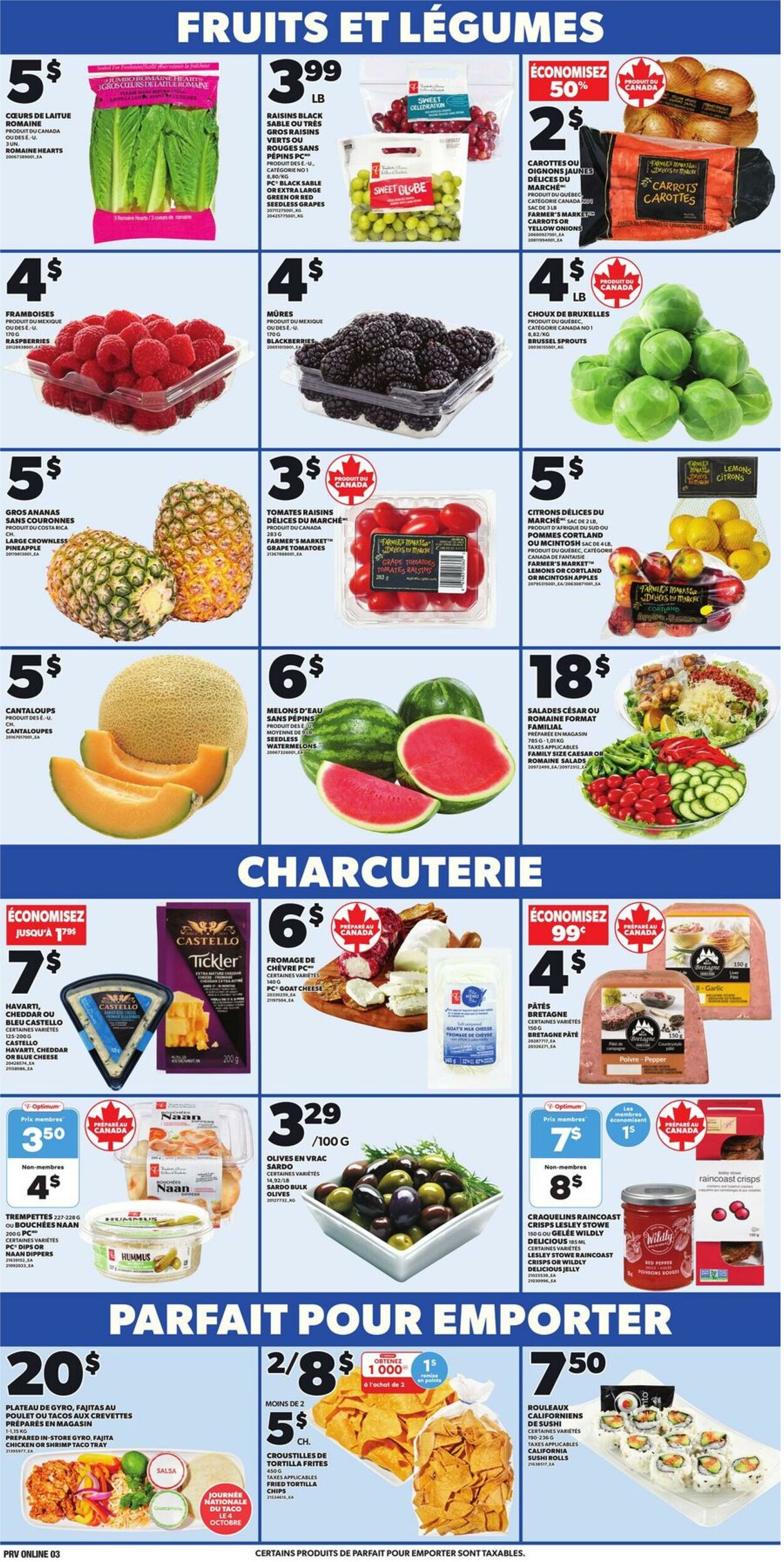 Flyer Provigo 02.10.2025 - 08.10.2025