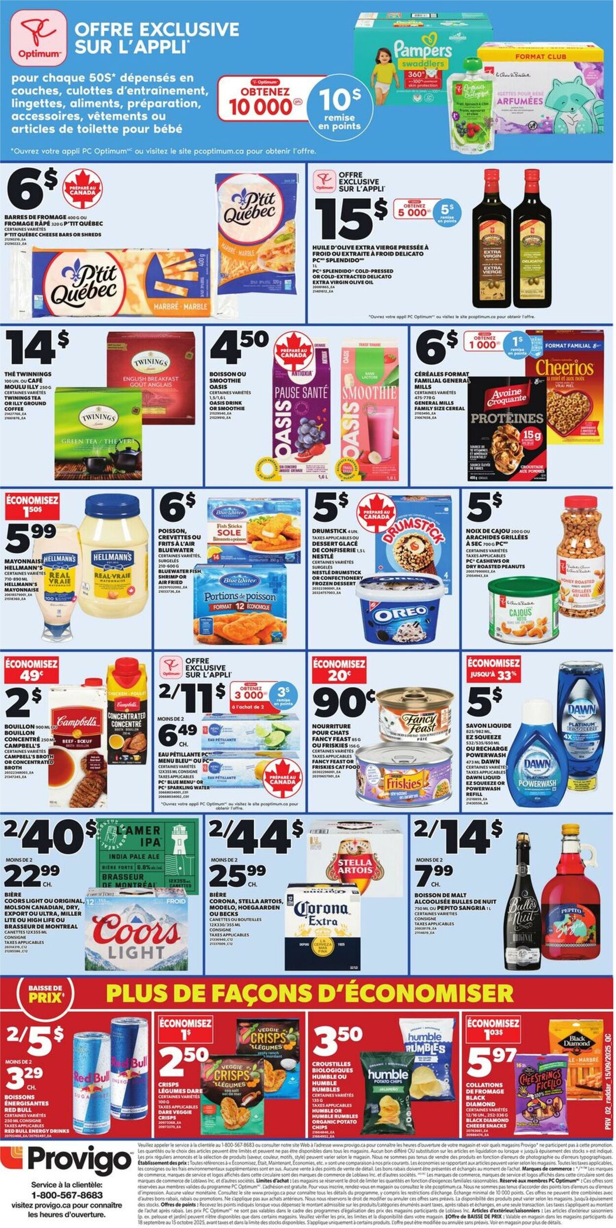 Flyer Provigo 18.09.2025 - 24.09.2025