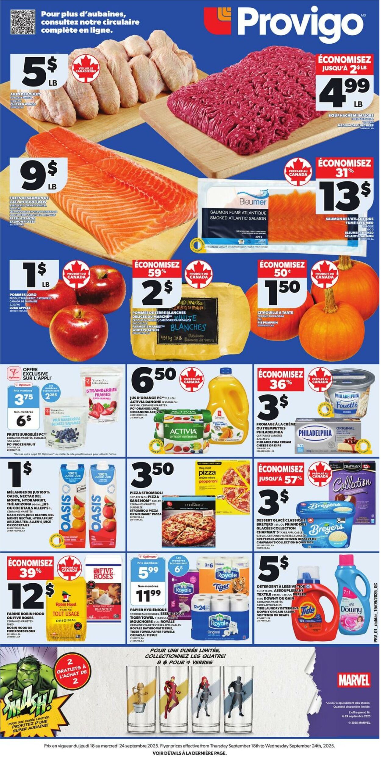 Flyer Provigo 18.09.2025 - 24.09.2025