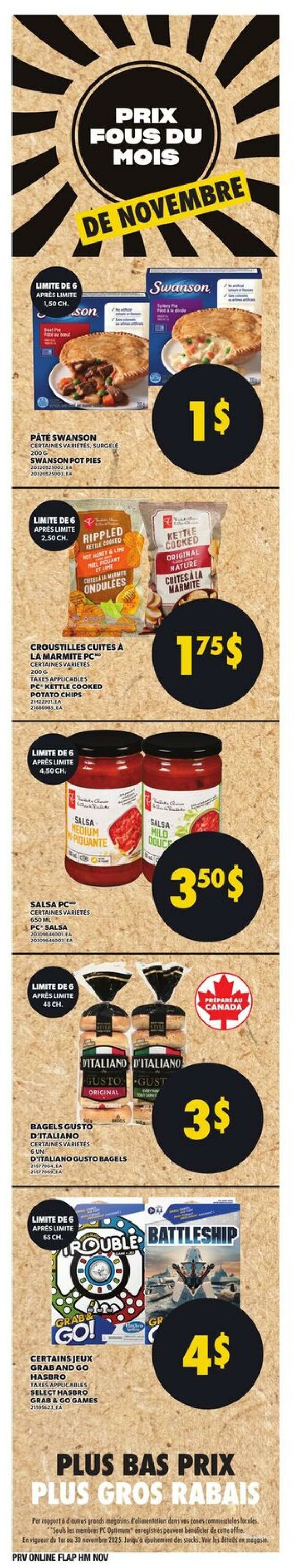 Flyer Provigo 13.11.2025 - 19.11.2025