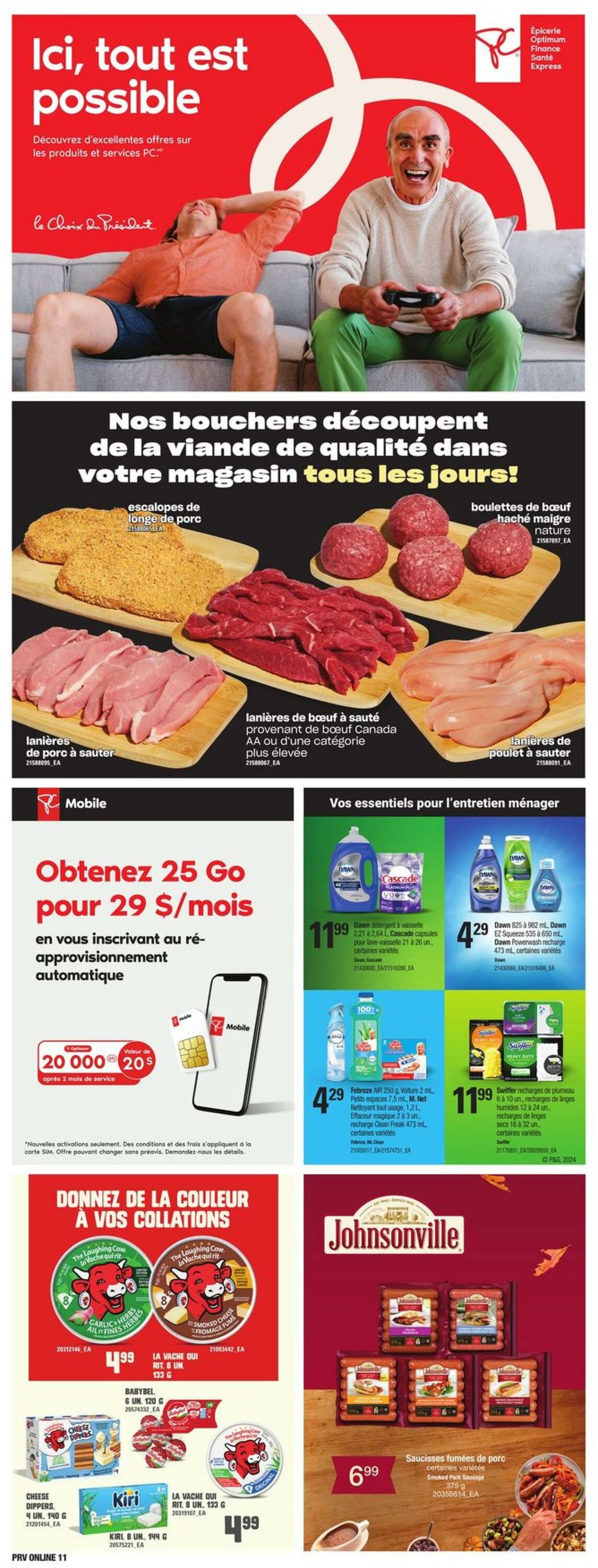 Flyer Provigo 24.10.2024 - 30.10.2024