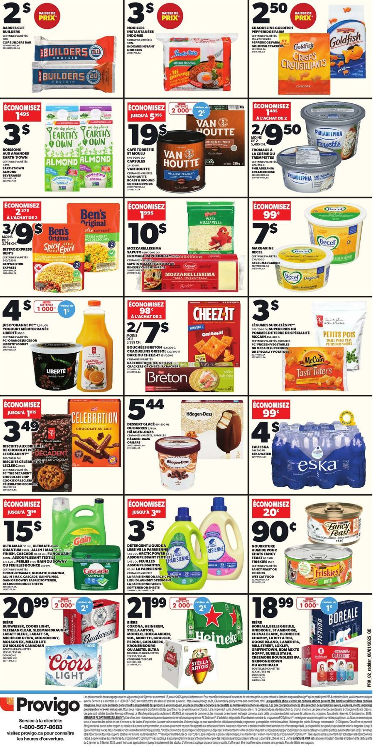 Flyer Provigo 09.01.2025 - 15.01.2025