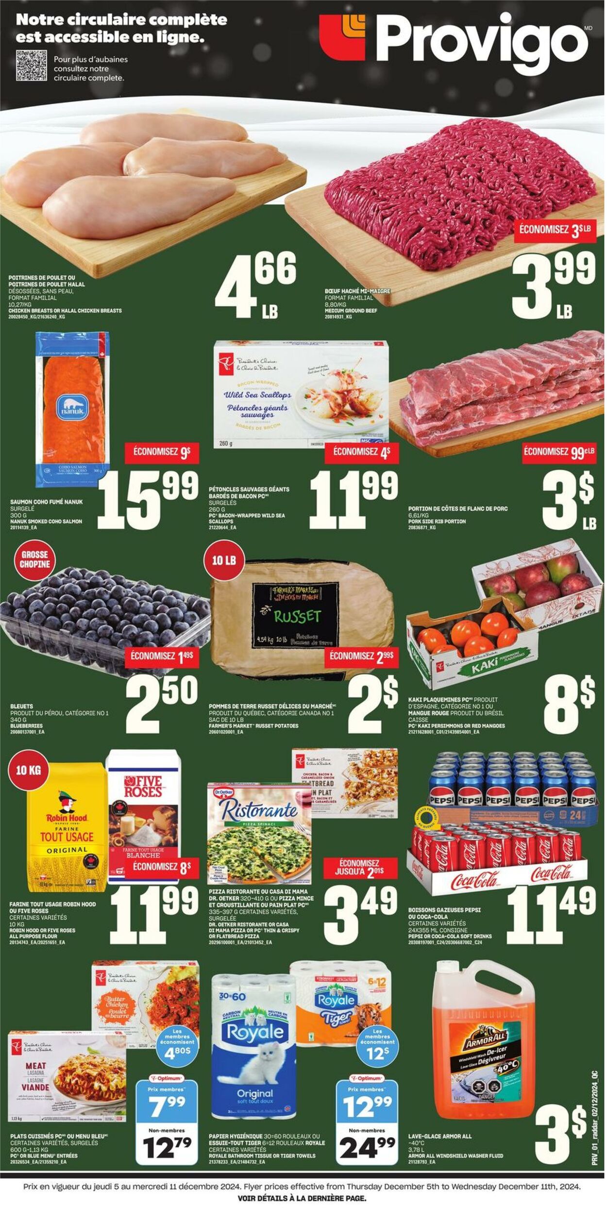 Flyer Provigo 05.12.2024 - 11.12.2024