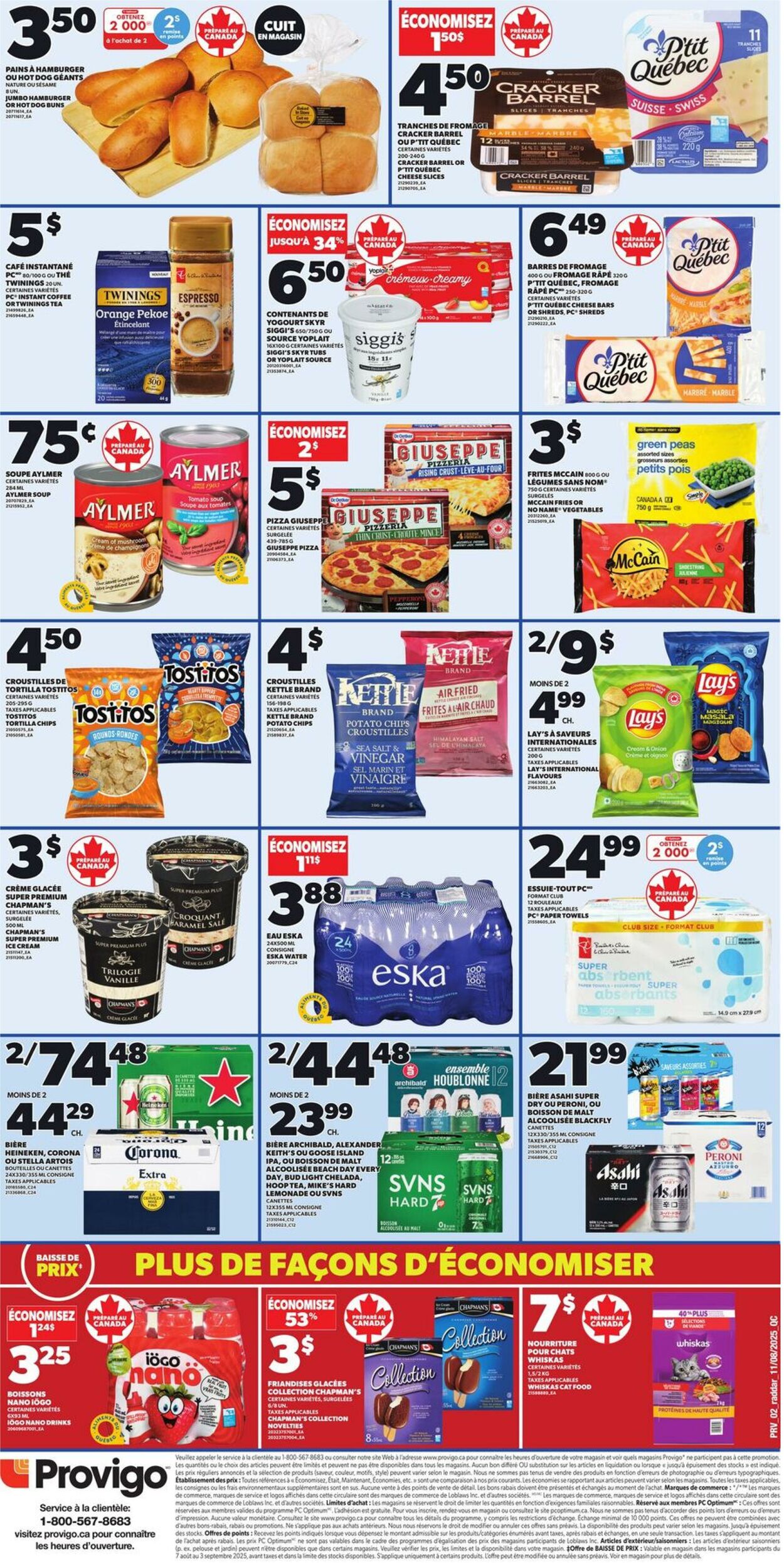 Flyer Provigo 14.08.2025 - 20.08.2025