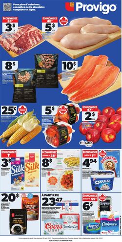 Flyer Provigo 14.08.2025 - 20.08.2025
