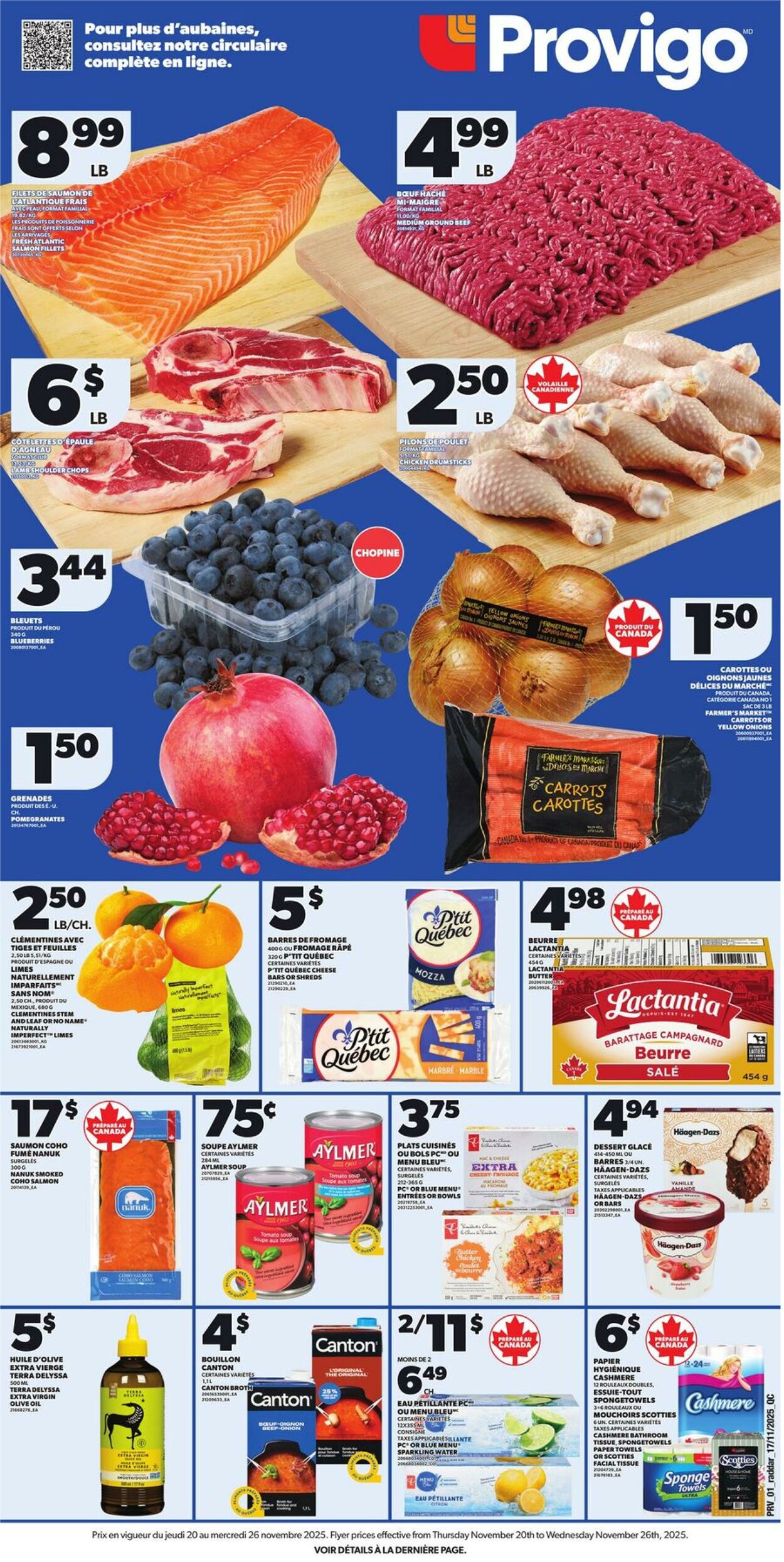 Flyer Provigo 20.11.2025 - 26.11.2025