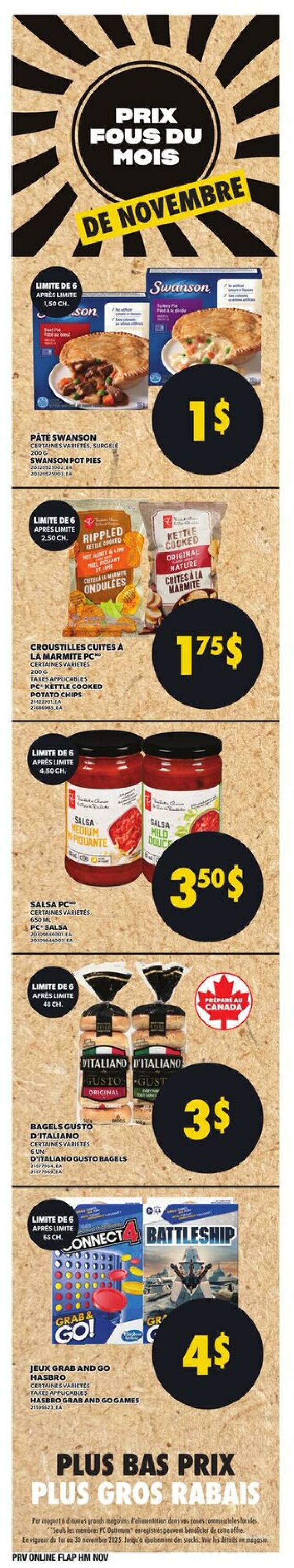 Flyer Provigo 20.11.2025 - 26.11.2025