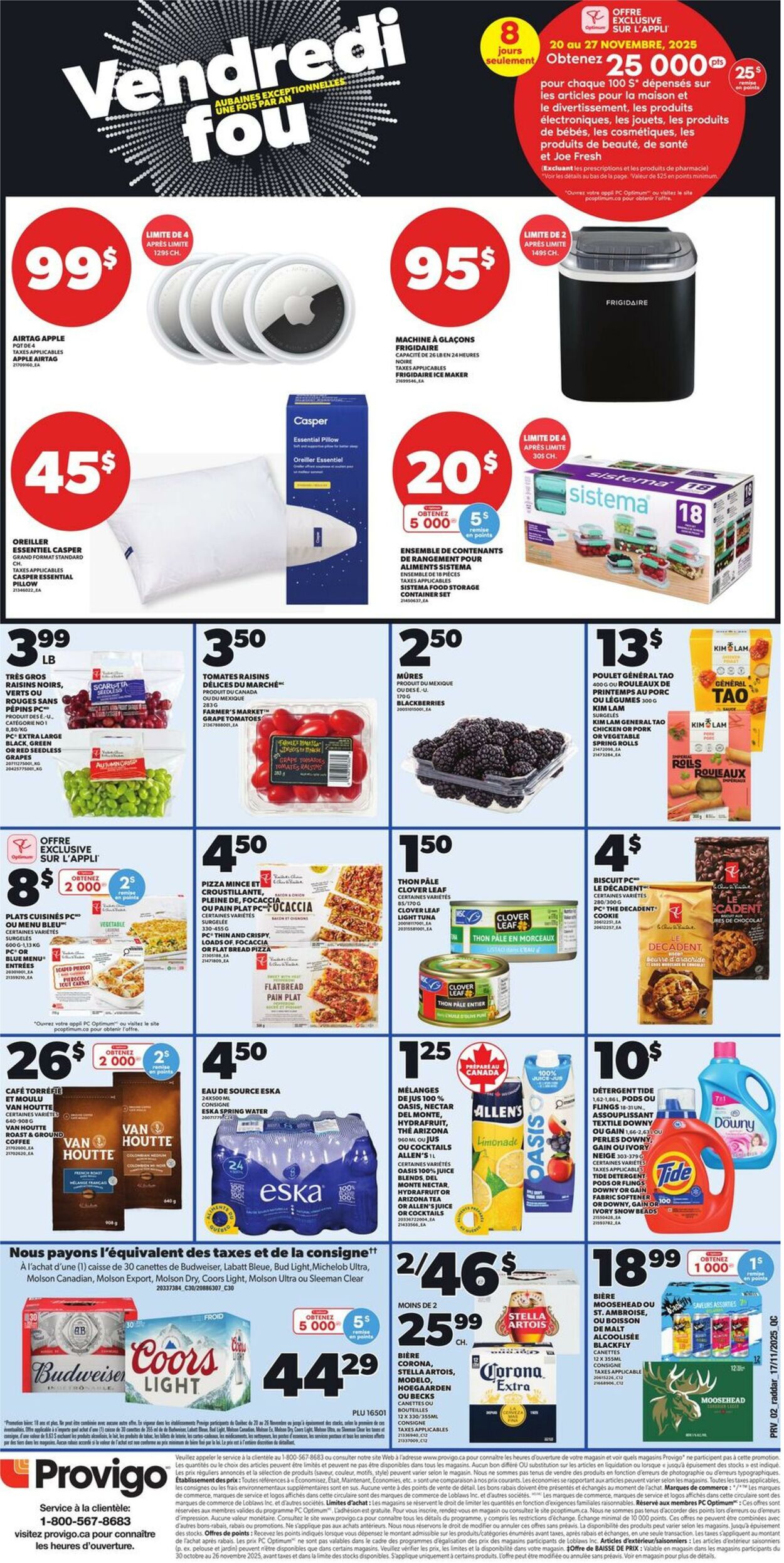 Flyer Provigo 20.11.2025 - 26.11.2025