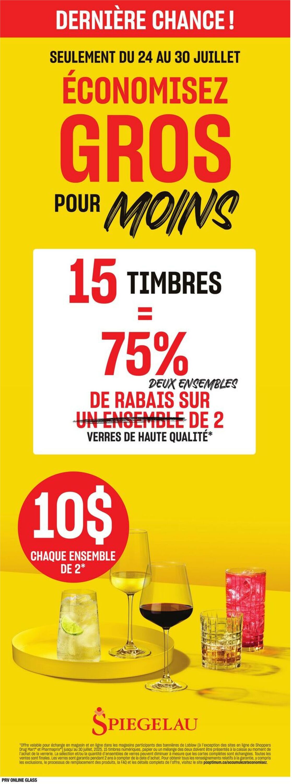 Flyer Provigo 24.07.2025 - 30.07.2025