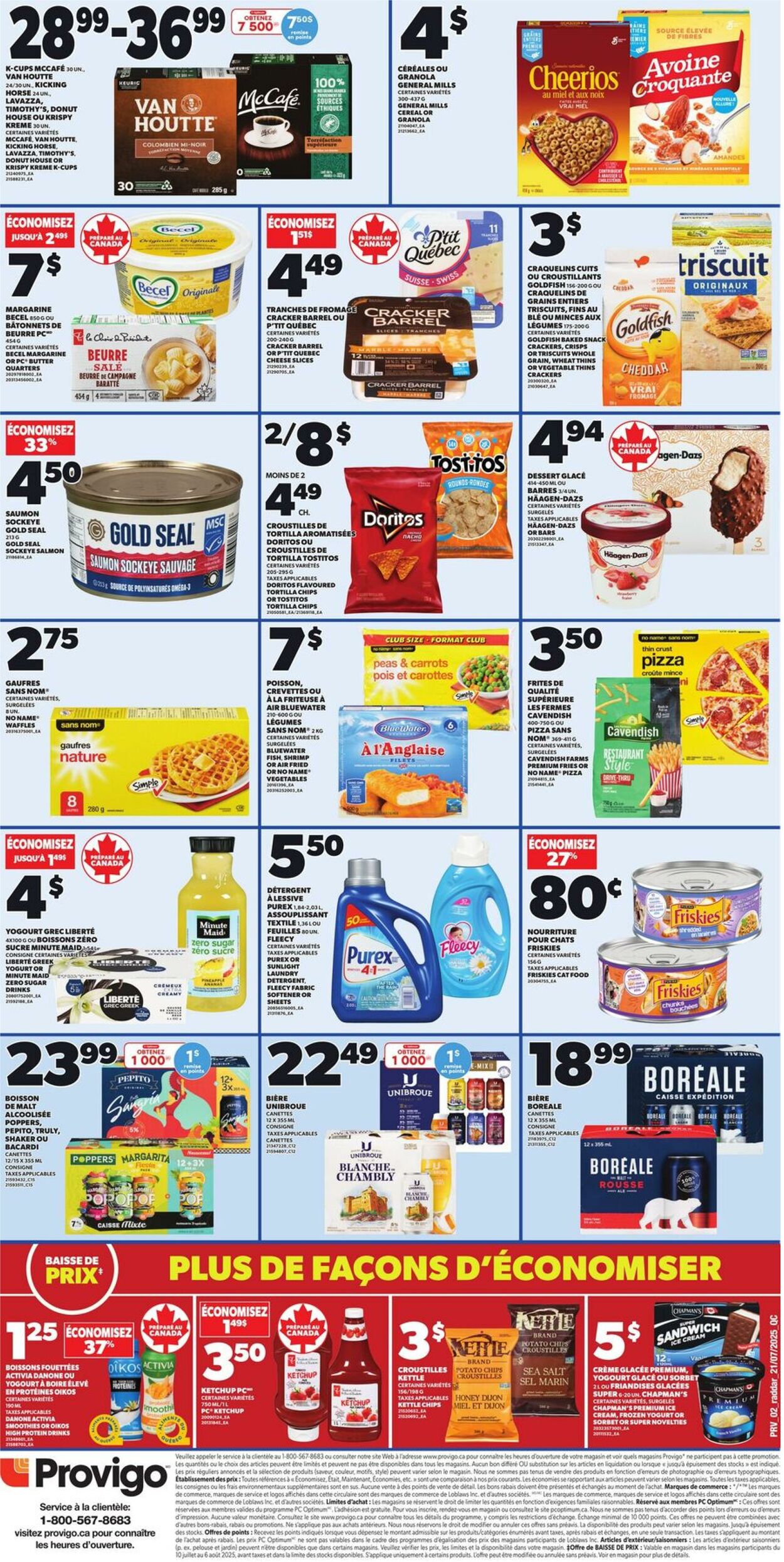 Flyer Provigo 24.07.2025 - 30.07.2025