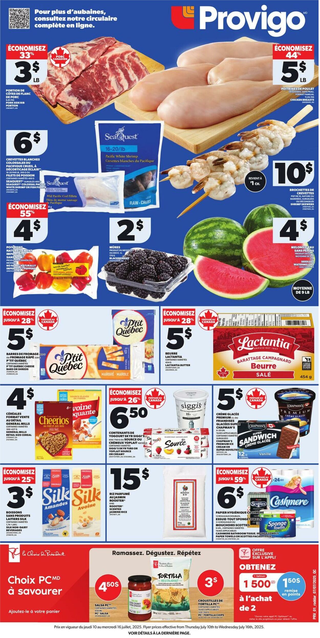 Flyer Provigo 10.07.2025 - 16.07.2025