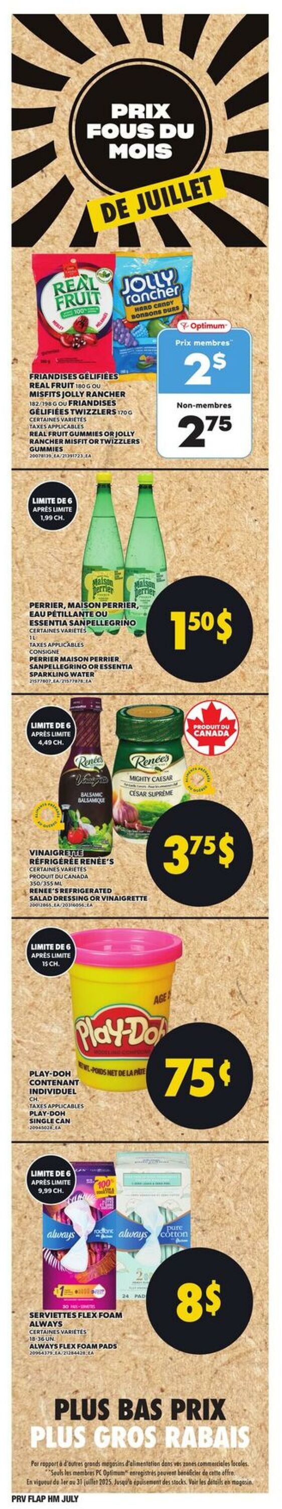 Flyer Provigo 17.07.2025 - 23.07.2025