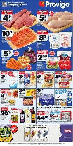 Flyer Provigo 25.09.2025 - 01.10.2025