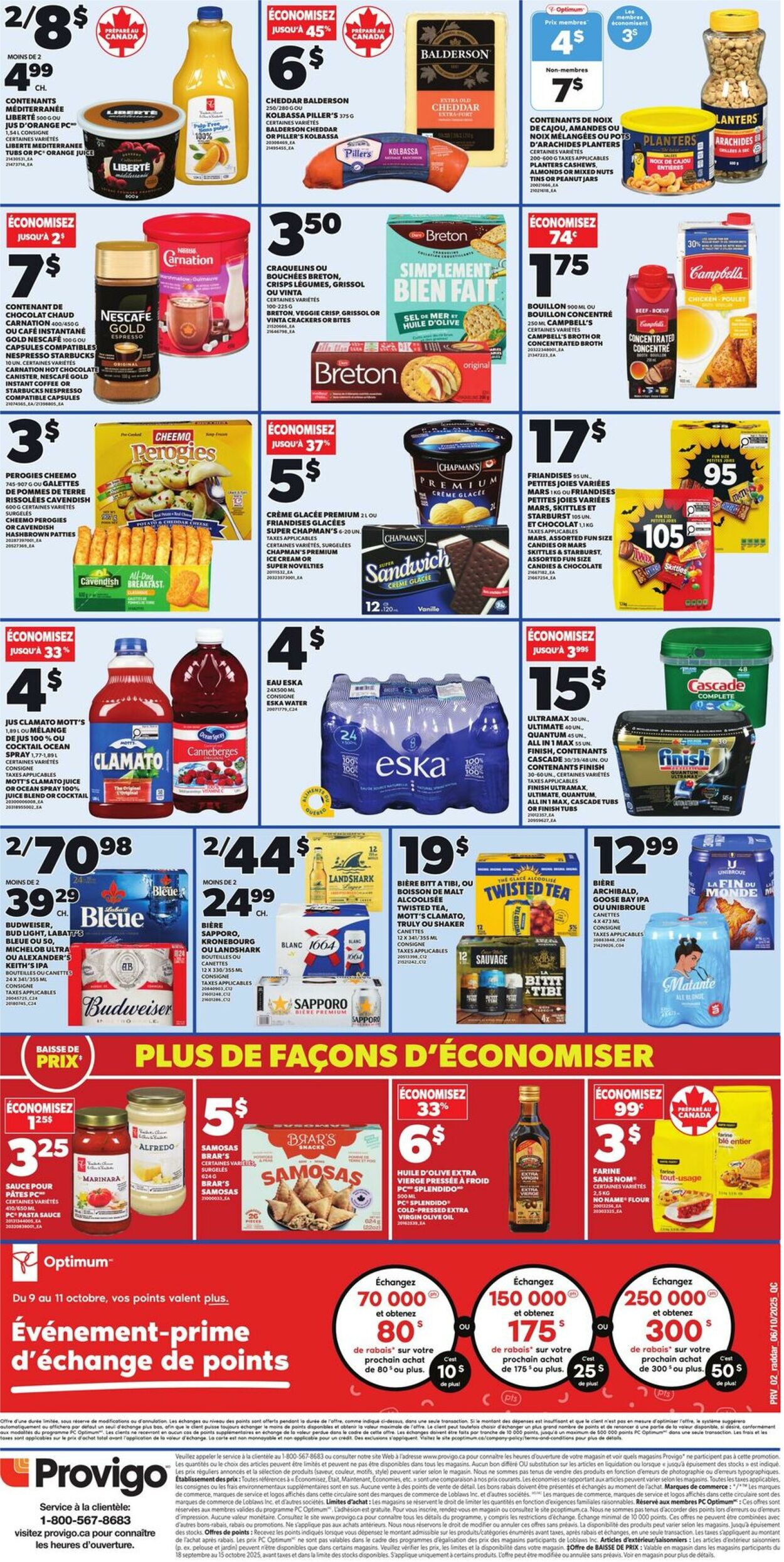 Flyer Provigo 09.10.2025 - 15.10.2025