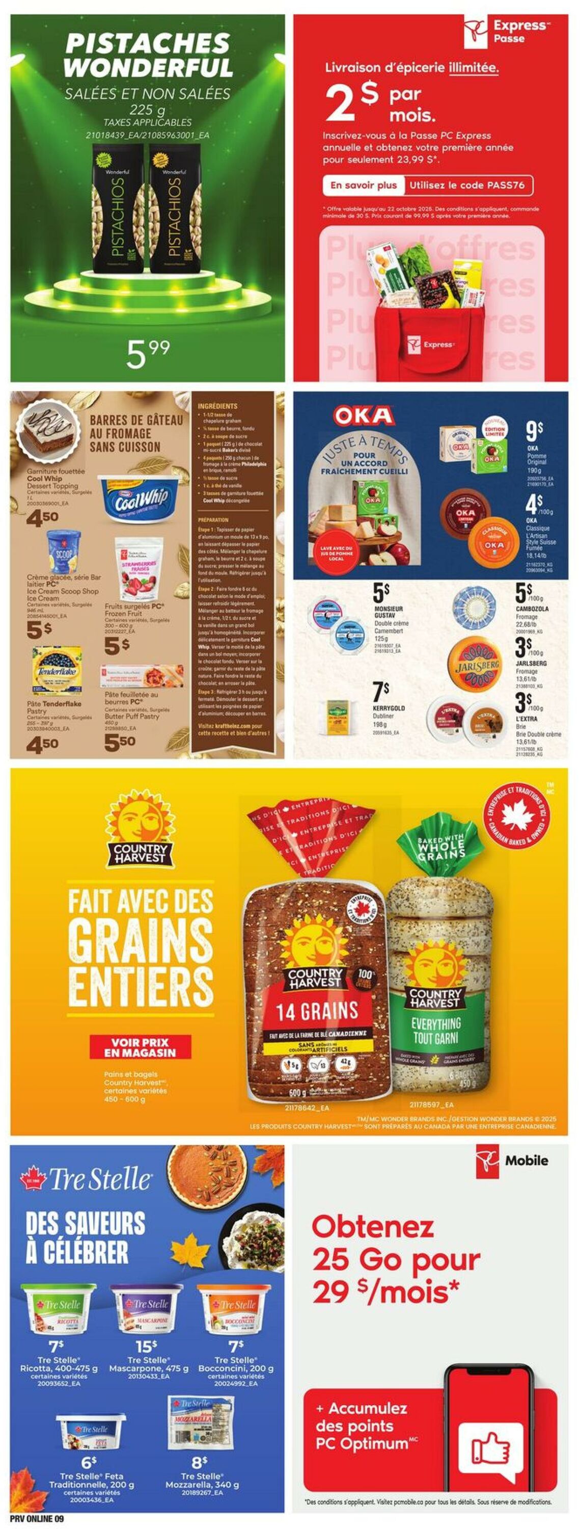 Flyer Provigo 09.10.2025 - 15.10.2025
